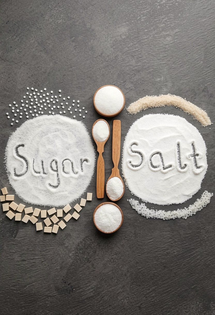  Sugar, Salt & Sweeteners  