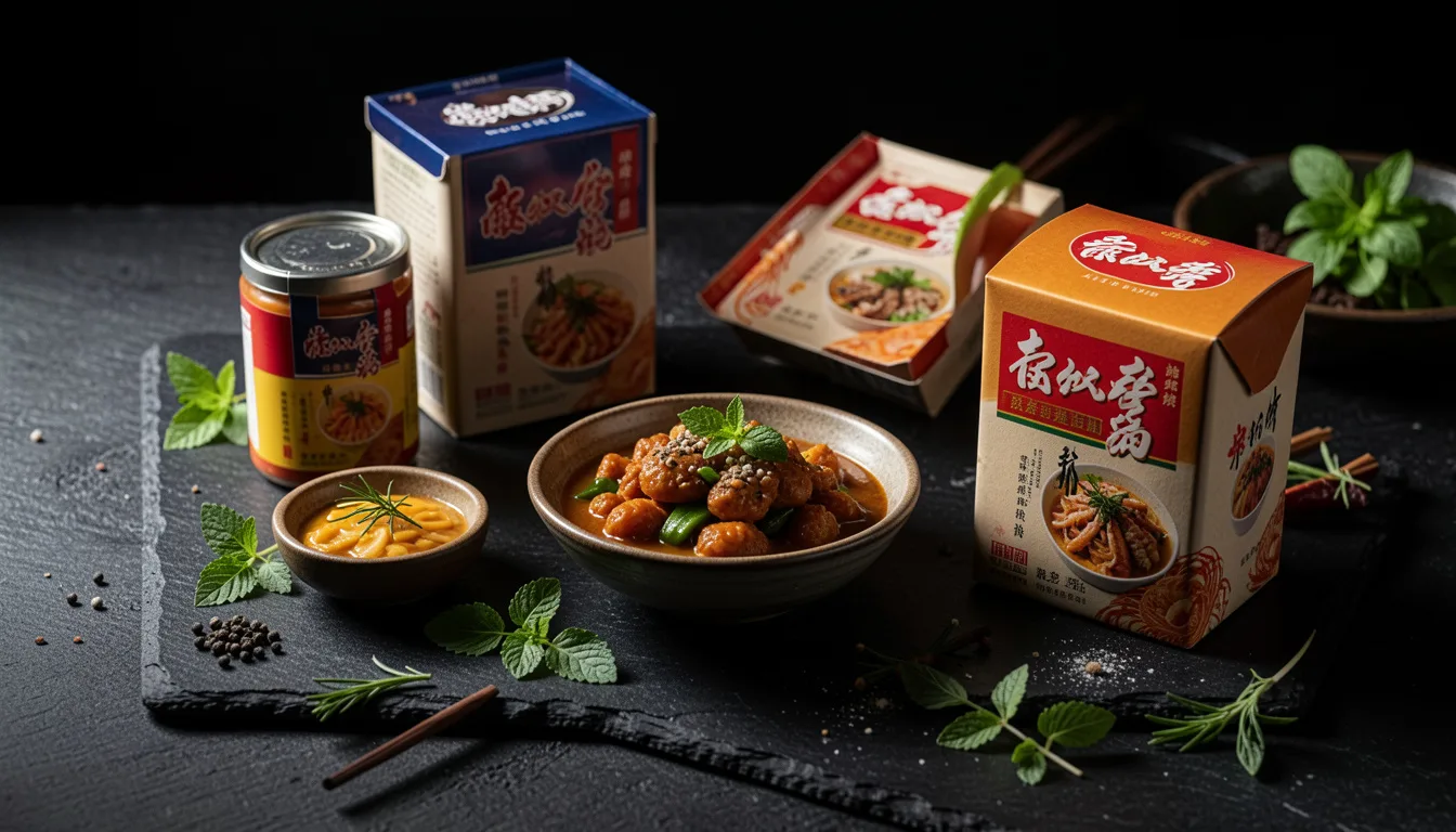 Asian food products